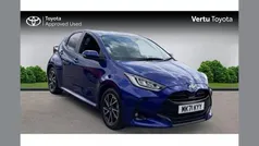 Blue Used 2021 Toyota Yaris Hybrid Design Hatchback | £15,612 (Fair price)