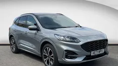 Silver Used 2022 Ford Kuga ST-Line X SUV | £19,750 (Good price)
