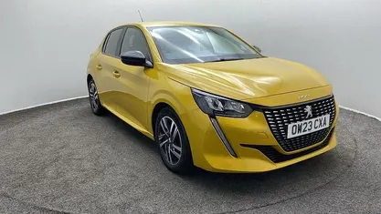 Yellow Used 2023 Peugeot 208 Active+ Hatchback | £13,297 (Fair price)