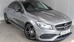 Grey Used 2017 Mercedes CLA180 AMG line Sedan | £12,495 (Fair price)