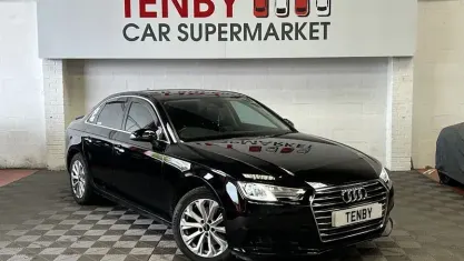 Used Audi A4 Comfort 150 HP (110 kW) 2018 Black Sedan