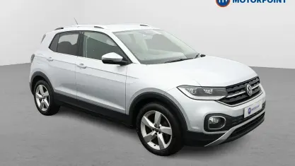 Used VW T-Cross SEL 110 HP (80 kW) 2021 Silver SUV