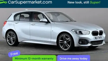 Używany BMW 120 M Sport 190 KM (139 kW) 2017 Srebrny Hatchback