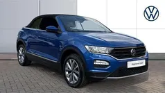 Blue Used 2021 VW T-Roc Cabriolet Design Cabriolet | £19,301 (Fair price)