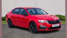 Red Used 2018 Skoda Octavia vRS Hatchback | £15,761 (Fair price)