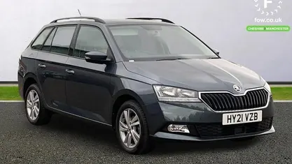 Used Skoda Fabia SE 95 HP (69 kW) 2021 Grey Estate