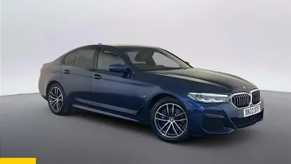 Used BMW 530e M Sport 292 HP (214 kW) 2022 Blue Sedan
