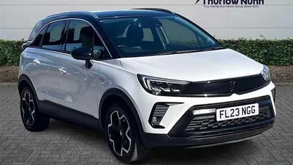 Used Vauxhall Crossland Ultimate 110 HP (80 kW) 2023 White SUV