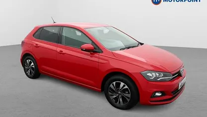 Used VW Polo Match 80 HP (58 kW) 2021 Red Hatchback