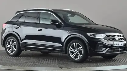 Begagnad VW T-Roc R-line 150 HK (110 kW) 2024 Svart SUV