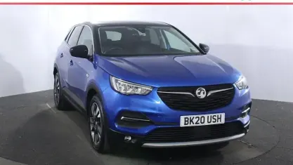 Used Vauxhall Grandland X SRi 131 HP (96 kW) 2020 Blue SUV
