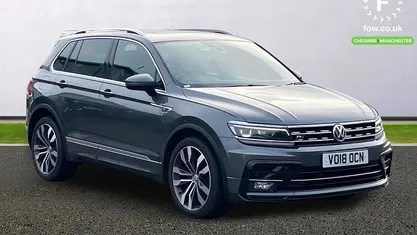 Used VW Tiguan R-line 180 HP (132 kW) 2018 Grey SUV