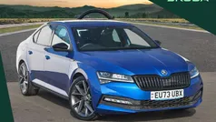 Blue Used 2023 Skoda Superb SportlinePlus Hatchback | £24,995 (Fair price)