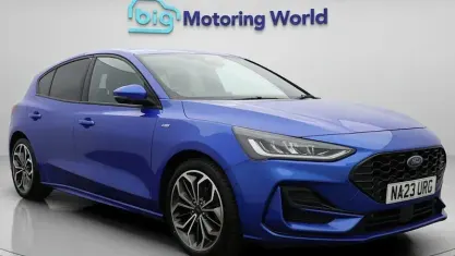 Used Ford Focus ST-Line X 125 HP (91 kW) 2023 Blue Hatchback