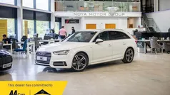 White Used 2017 Audi A4 S-Line Estate | £12,349 (Fair price)