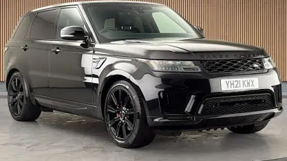 Used Land Rover Range Rover Sport HSE Dynamic 404 HP (297 kW) 2021 Santorini black SUV