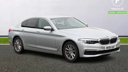 Silver Used 2018 BMW 520 Comfort Edition Sedan | £13,699 (Super price)