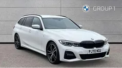 White Used 2020 BMW 320 M Sport Estate | £21,650 (Fair price)