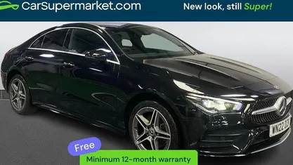 Used Mercedes CLA250e AMG Line Premium 218 HP (160 kW) 2022 Black Sedan