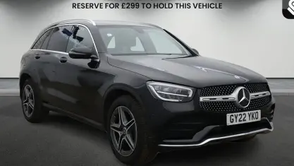 Used Mercedes GLC220 AMG line 194 HP (142 kW) 2022 Black SUV