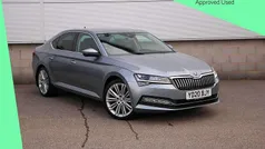 Business grey metallic Used 2020 Skoda Superb SE L Hatchback | £17,795 (Fair price)