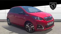Red Used 2021 Peugeot 108 Allure Hatchback | £9,244 (Fair price)