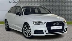 White Used 2018 Audi A3 Black Edition Hatchback | £16,346 (Fair price)