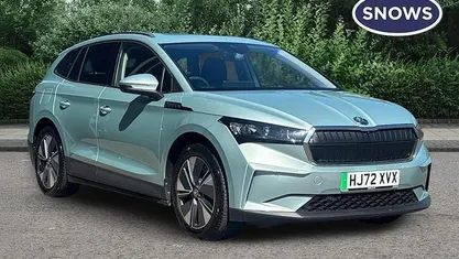 Begagnad Skoda Enyaq iV ecoSuite 131 kW (179 HK) 2022 Silver SUV