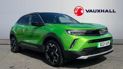 Used Vauxhall Mokka Edition 100 kW (136 HP) 2021 Green SUV