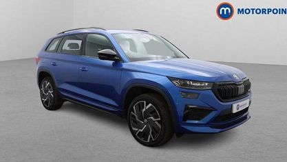 Second-hand Skoda Kodiaq vRS 245 CP (180 kW) 2024 Albastru SUV