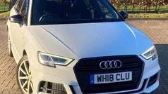White Used 2018 Audi A3 Sportback Black Edition Hatchback | £15,000 (Fair price)