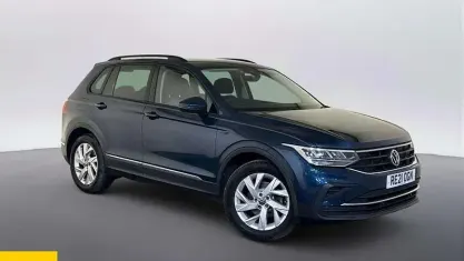 Used VW Tiguan S 131 HP (96 kW) 2021 Blue SUV