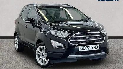 Used Ford Ecosport Titanium 125 HP (91 kW) 2022 Black SUV
