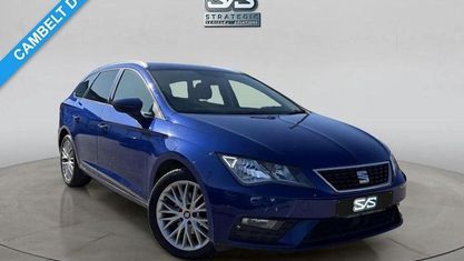 Używany Seat Leon SE Dynamic 116 KM (85 kW) 2017 Niebieski Kombi