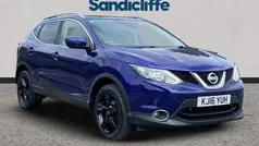 Blue Used 2016 Nissan Qashqai N-Connecta SUV | £7,503 (Fair price)