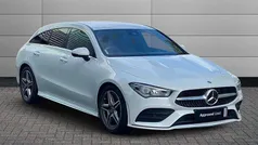 White Used 2021 Mercedes CLA220 Shooting Brake AMG line Estate | £21,995 (Fair price)