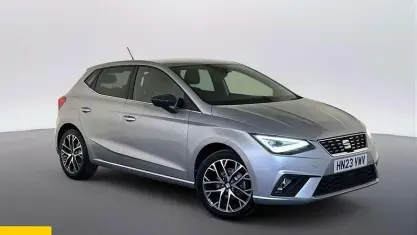 Used Seat Ibiza XCELLENCE Lux 110 HP (80 kW) 2023 Silver Hatchback