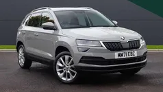 Meteor grey Used 2022 Skoda Karoq SE L SUV | £20,500 (Fair price)
