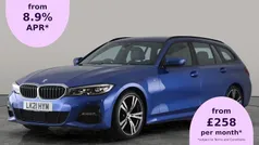 Blue Used 2021 BMW 318 M Sport Estate | £18,106 (Fair price)