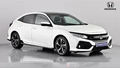 White Used 2019 Honda Civic Sport Plus Hatchback | £13,250 (Fair price)