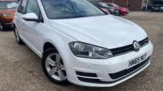 White Used 2015 VW Golf VII Edition Hatchback | £11,571 (Fair price)