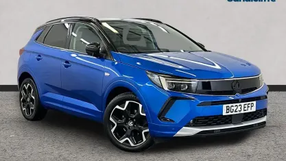 Used Vauxhall Grandland X Ultimate 130 HP (95 kW) 2023 Blue SUV