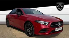 Red Used 2022 Mercedes A250 AMG Line Premium Sedan | £24,111 (Fair price)