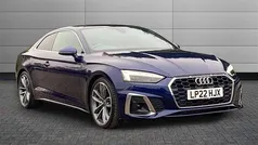Blue Used 2022 Audi A5 S-Line Coupe | £25,350 (Fair price)