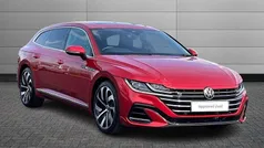 Red Used 2021 VW Arteon R-line Estate | £19,240 (Fair price)