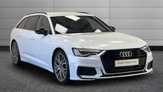 Glacier white Used 2021 Audi A6 Black Edition Estate | £26,790 (Fair price)