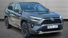 Decuma grey black Used 2022 Toyota RAV4 Hybrid SUV | £30,971 (Fair price)
