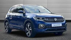 Reef blue Used 2021 VW T-Cross R-line SUV | £21,795 (Fair price)
