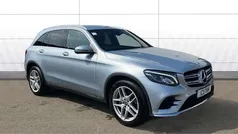 Silver Used 2017 Mercedes GLC220 AMG line SUV | £19,919 (Fair price)
