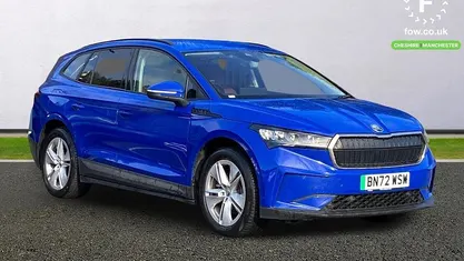 Blue Used 2022 Skoda Enyaq iV ecoSuite SUV | £17,299 (Fair price)